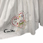 NWT Camilla Living In Colour High Waisted Tiered Maxi Skirt Hand Embroidered XS