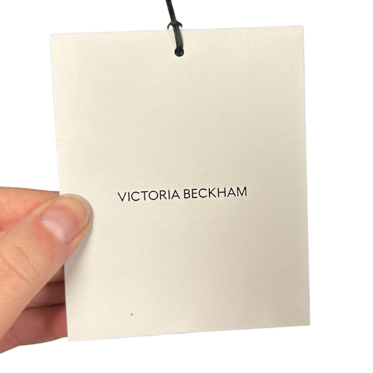 NWT Victoria Beckham Navy Gathered Draped Turtleneck Midi Dress Womens US 0