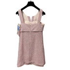 NWT Chanel 2014 Fantasy Tweed Dress Pink White Black Womens Size 34 / US 2
