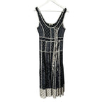 NWT Ulla Johnson Twilight Keira Printed Sleeveless Tie Midi Dress Womens 4