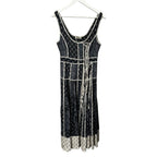 NWT Ulla Johnson Twilight Keira Printed Sleeveless Tie Midi Dress Womens 4 Boho