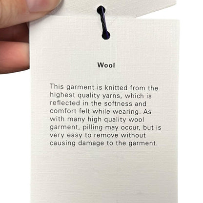 NWT Ganni Gray Mohair Wool Blend Callahan Knit Pullover Hoodie Womens Small