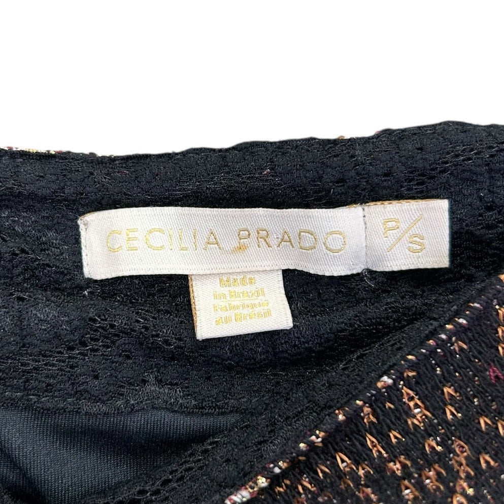 Cecilia Prado Rose Hips Floral Print Skater Mini Skirt Womens Petite Small