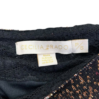 Cecilia Prado Rose Hips Floral Print Skater Mini Skirt Womens Petite Small