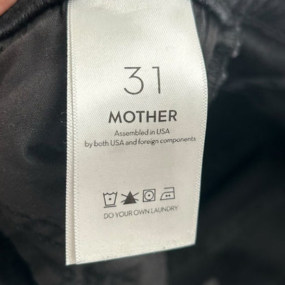 Mother Encounters At Night Black The Hustler Ankle Fray Jeans Womens 31 / 10