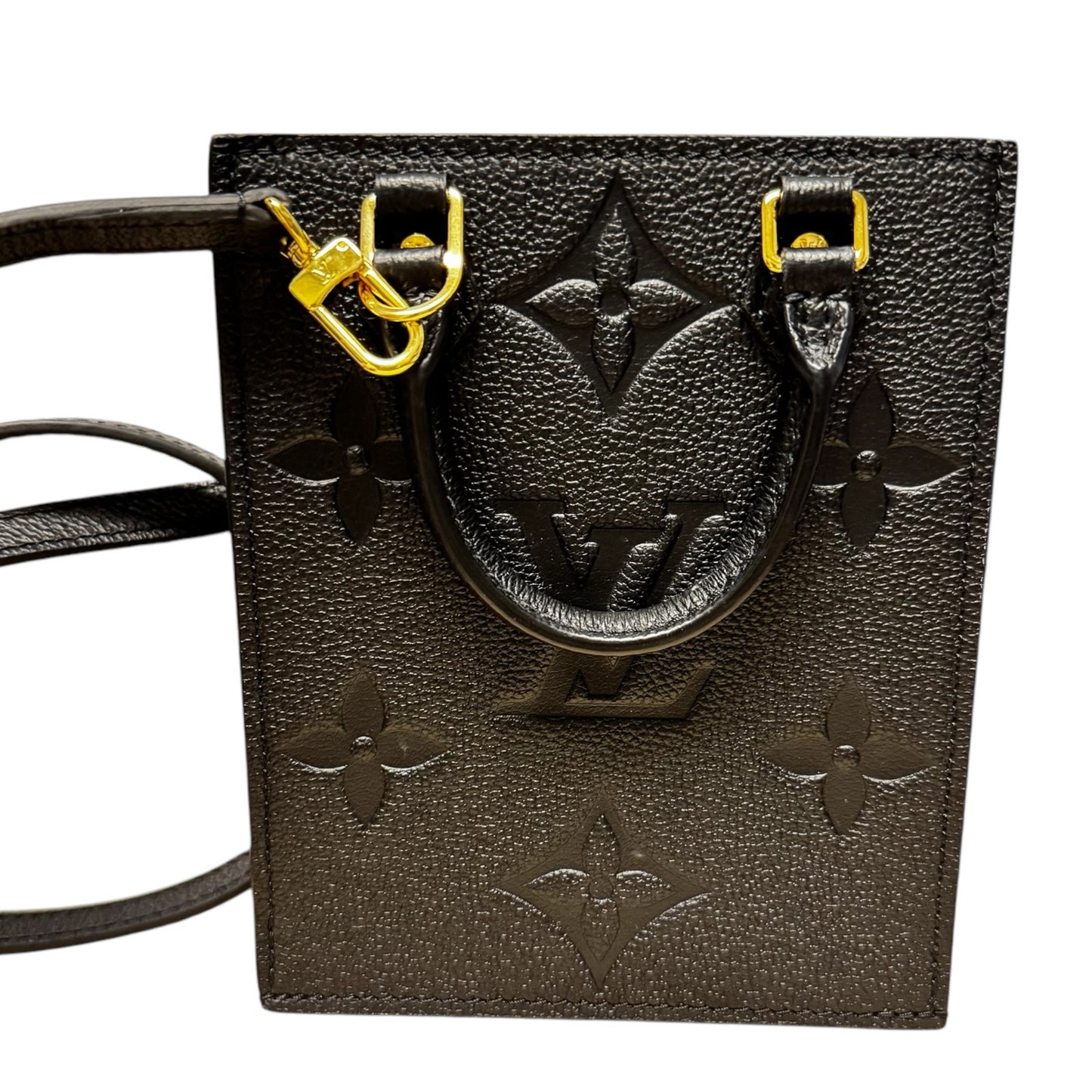 Louis Vuitton Black 2020 Monogram Petit Sac Plat Satchel Purse