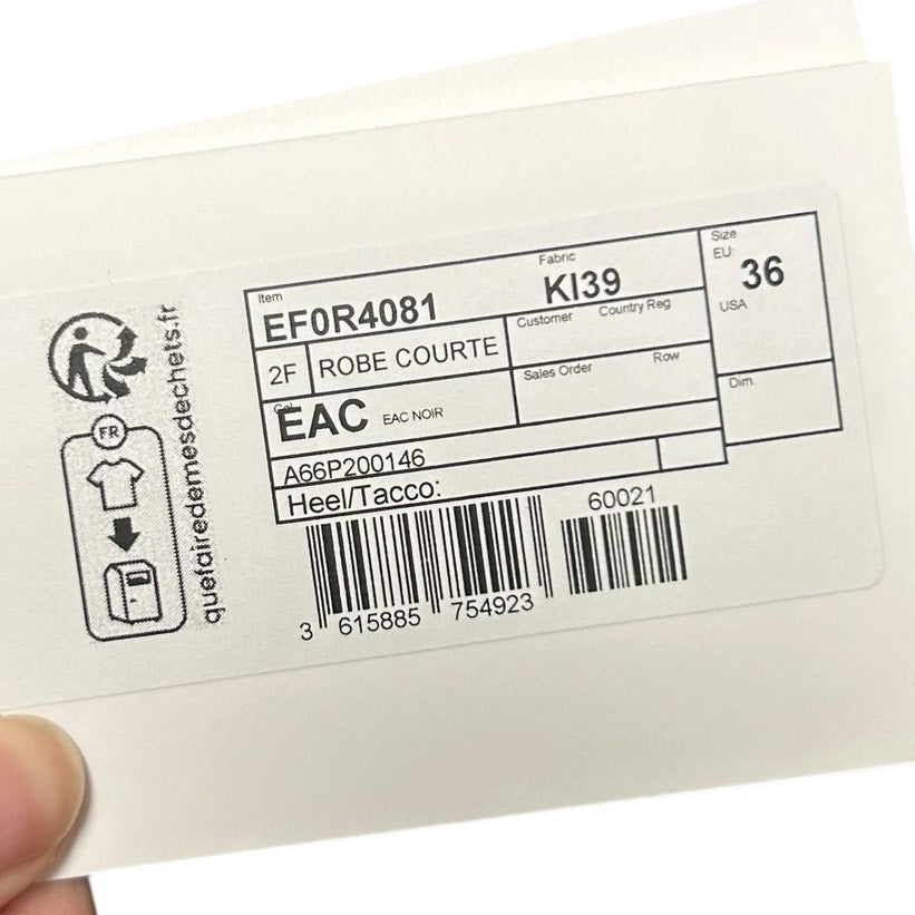 NWT Balmain Paris Black Asymmetric Sequined Mini Bodycon Dress Womens 36 / US 4