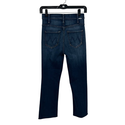 Mother Home Movies The Hustler Ankle Fray Denim Jeans Womens Size 24 / 2