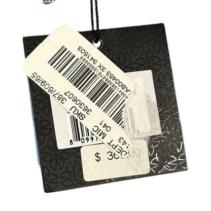 NWT Ming Wang Blue White Animal Print Tailored Fit Long Sleeve Jacket Womens 3X