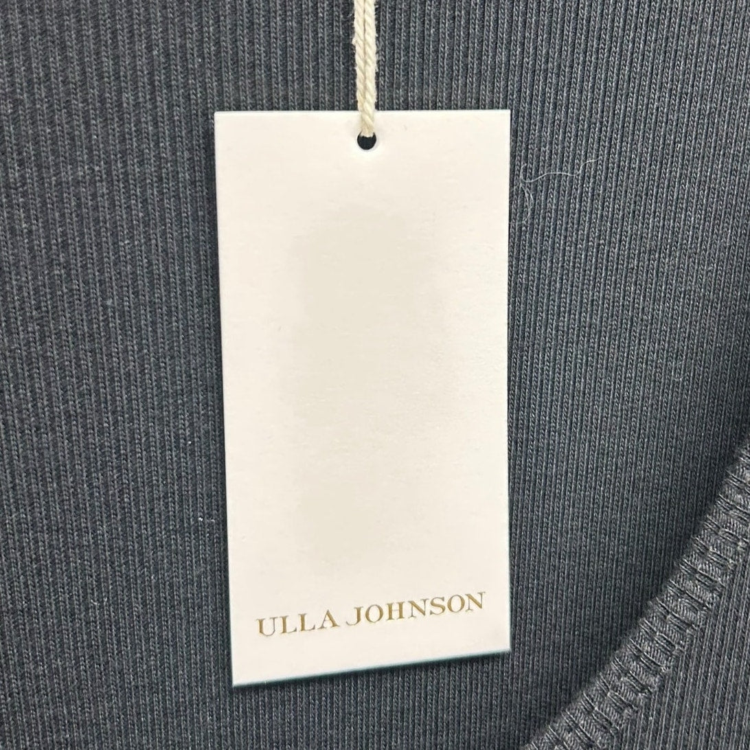 NWT Ulla Johnson Noir Black Hope Sleeveless Tiered Midi Dress Womens Small