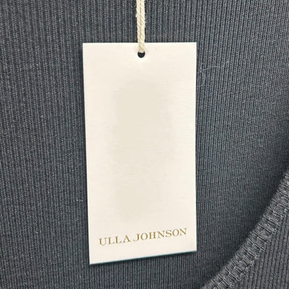 NWT Ulla Johnson Noir Black Hope Sleeveless Tiered Midi Dress Womens Small