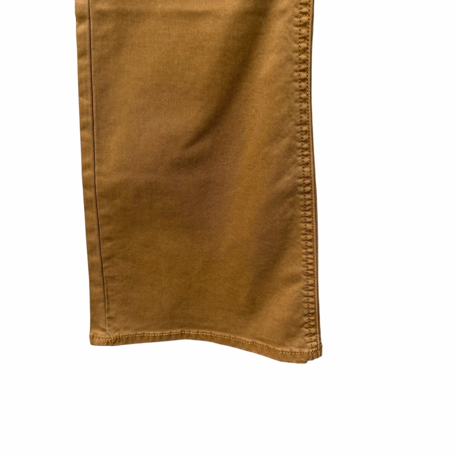 NWT Veronica Beard Jeans Carson High Rise Ankle Flare Pant Acorn Tan Womens 26