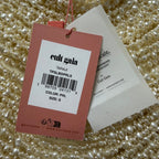 NWT Cult Gaia Taragi Top Hand Beaded Draped Pearl Embellished Womens Small