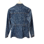 NWT Veronica Beard Jeans Tika Jacket Atlantic Paisley Denim Womens Small