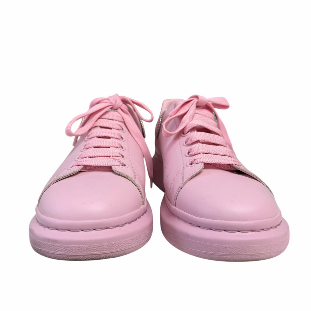 Alexander McQueen Zipper Tooth Oversized Sneaker Ice Pink Mens 45 / US 12
