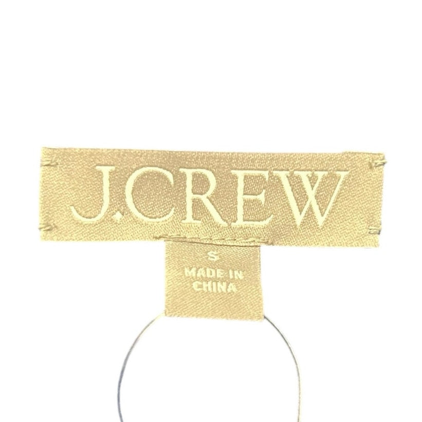 NWT J. Crew Navy Odette Cable Knit Sweater Jacket Cotton Boucle Womens Small