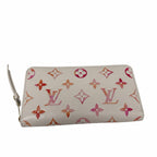 Louis Vuitton Sunrise Aquarelle Zippy Wallet Monogram Empreinte Pink Orange ASIS