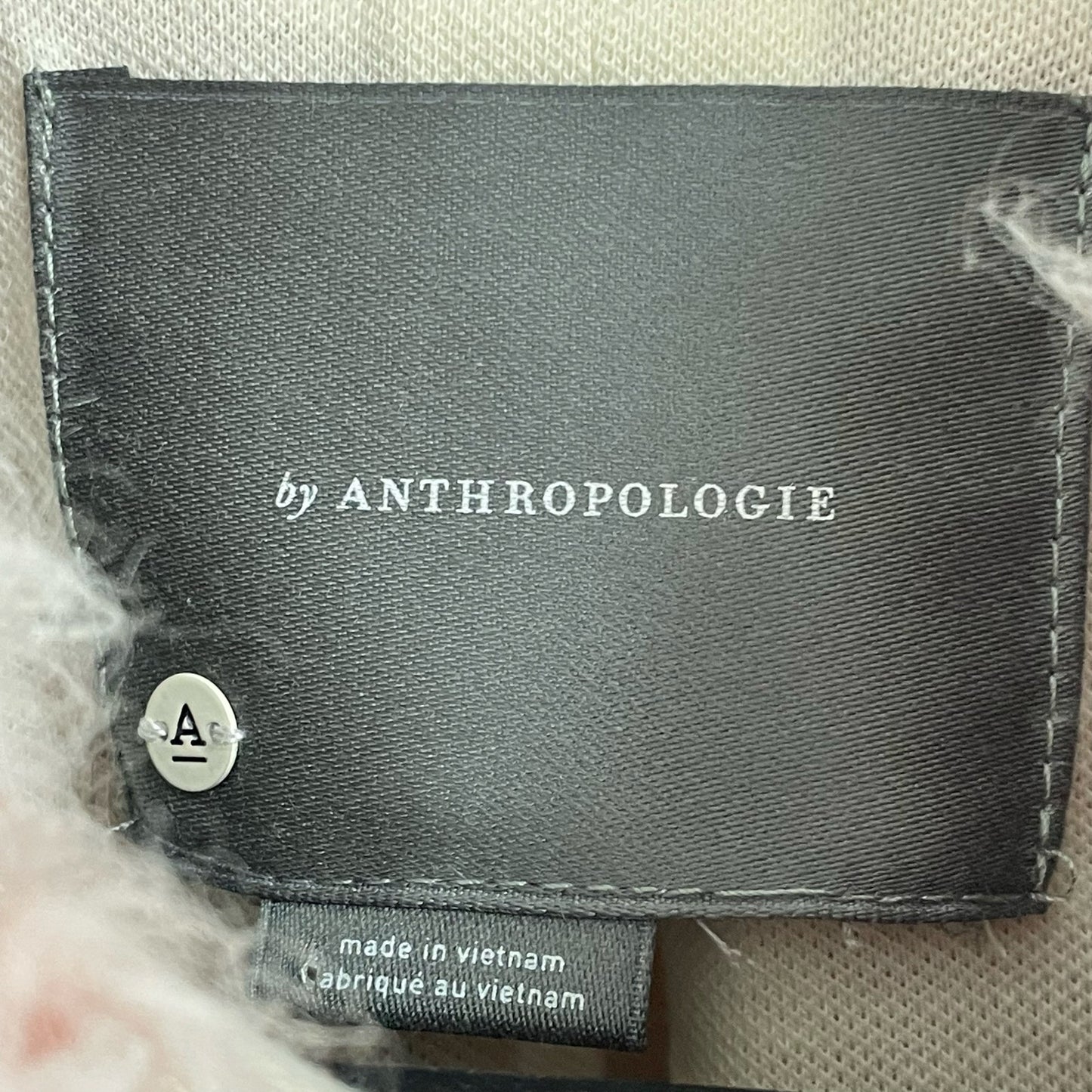 By Anthropologie Brenna Faux Fur Coat Pink Sherpa Teddy Womens Size XS