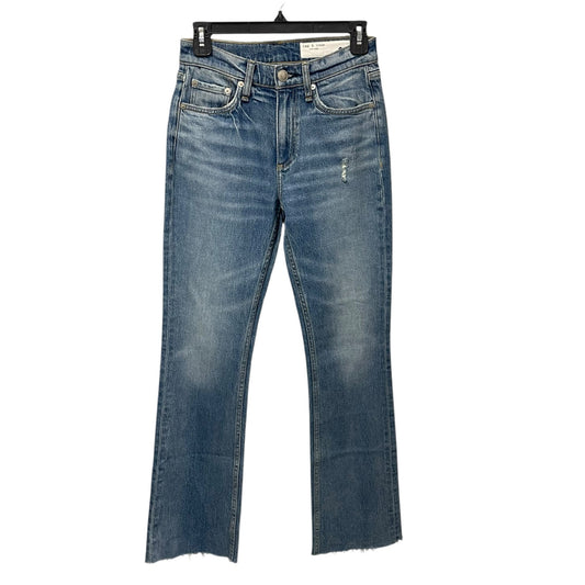 NWT Rag & Bone Peyton Mid Rise Bootcut Jean in Monterosso Wash Womens Size 24