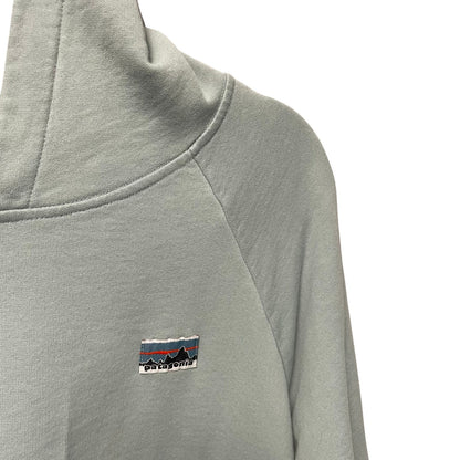 Patagonia Regenerative Organic Cotton Essential Hoodie Thermal Blue Womens Large