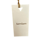 NWT SemSem Pleated Gold Sequin Embellished Sleeveless Tulle Gown Womens 4