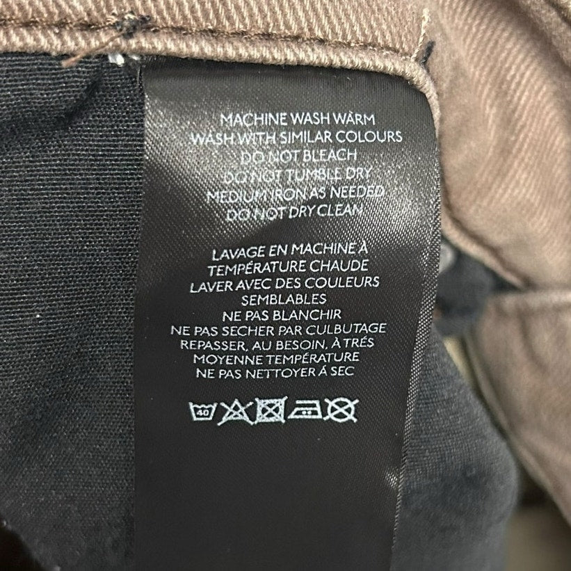 BDG Brown Tan Two Tone High Waisted Cowboy 100% Cotton Jeans Womens 30 / 10