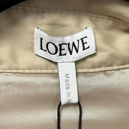 NWT Loewe Beige Short Sleeve Drawstring Bubble Dress Womens 36 / US 2/4