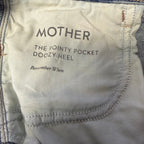 NWT Mother Superior The Pointy Pocket Doozy Heel Remember When Size 25