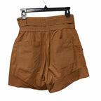 Sea New York Gabritette Shorts Ochre Brown Belted Cuffed High Rise Womens 2