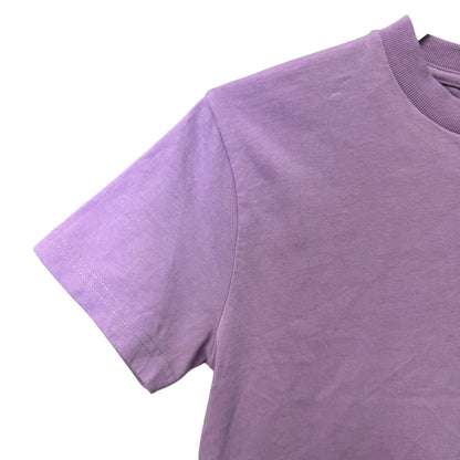 NWT Jacquemus Purple Short Sleeve Crewneck Camargue Cotton Top Womens X-Small