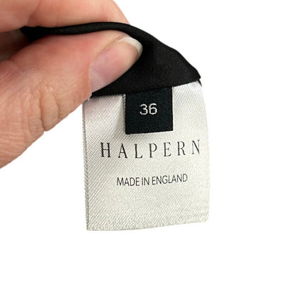 NWT Halpern Multicolor Flip Sequin Classic Tulle Mini Dress Womens 36 / US 4