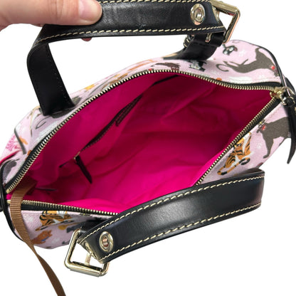 Dooney & Bourke 2019 Disney Cats Double Handle Leather Satchel Handbag