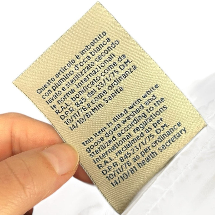 Moncler Glossy Blue Moselotte Padded Puffer Zip Up Hooded Jacket Womens 0