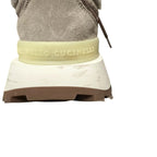 Brunello Cucinelli Monili Embellished Sheepskin Shearling Lined Sneakers US 9