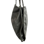 Stella McCartney Gray Falabella Three Chain Tote Shoulder Bag with Pouch