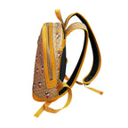 Gucci x Disney Tan Brown GG Supreme Mickey Mouse Dome Backpack