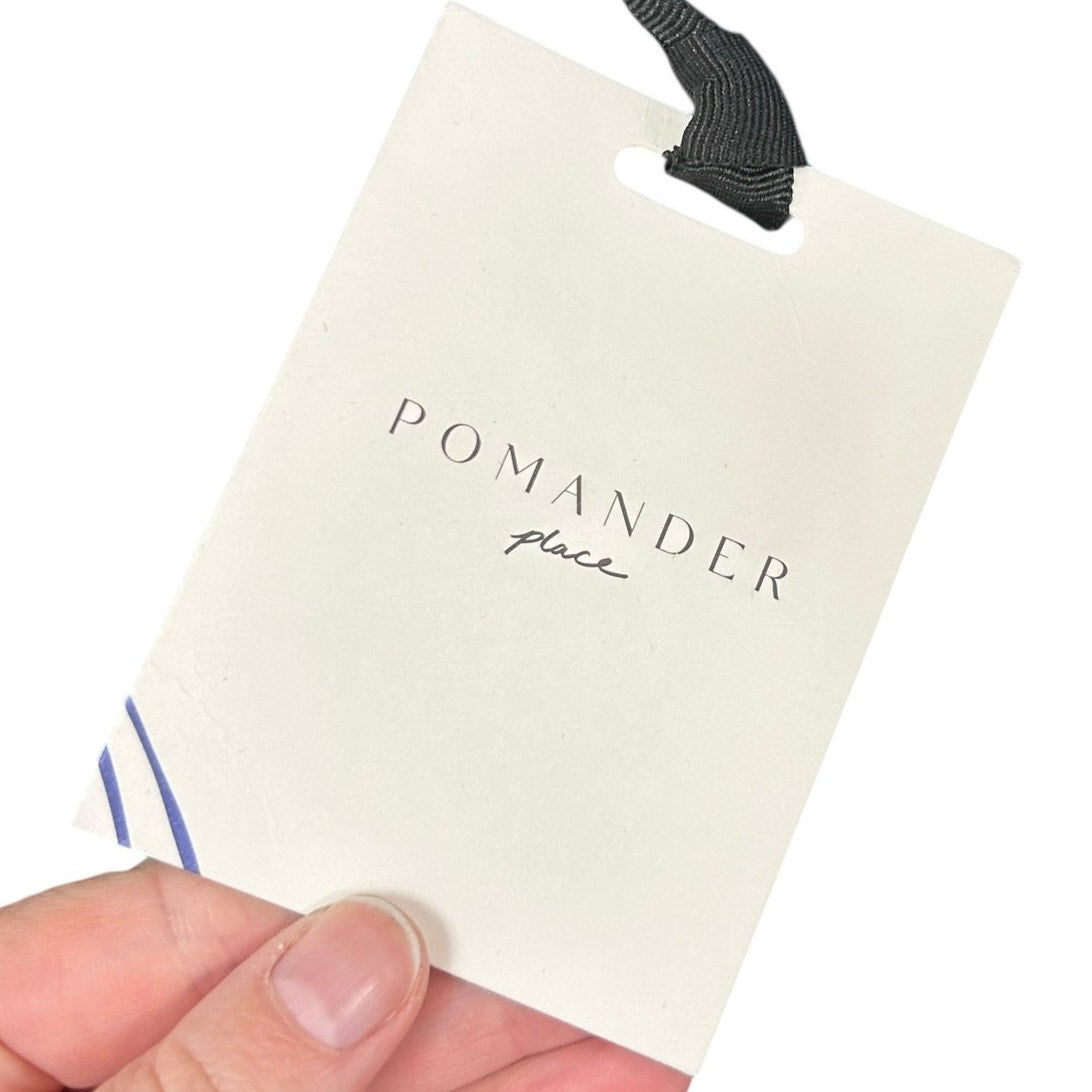 NWT Pomander Place Dark Green Velvet Stacie Mini Dress Womens 6