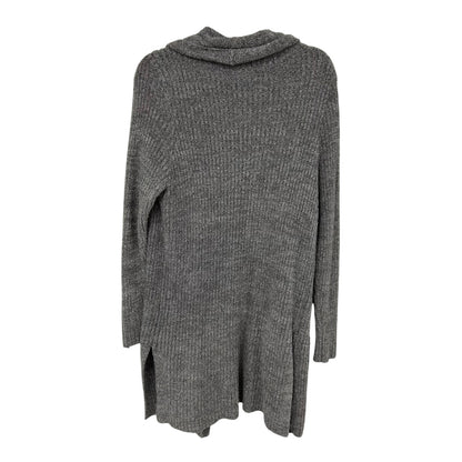 Barefoot Dreams Grey CozyChic Lite Knit Montecito Cardigan Sweater Womens XL