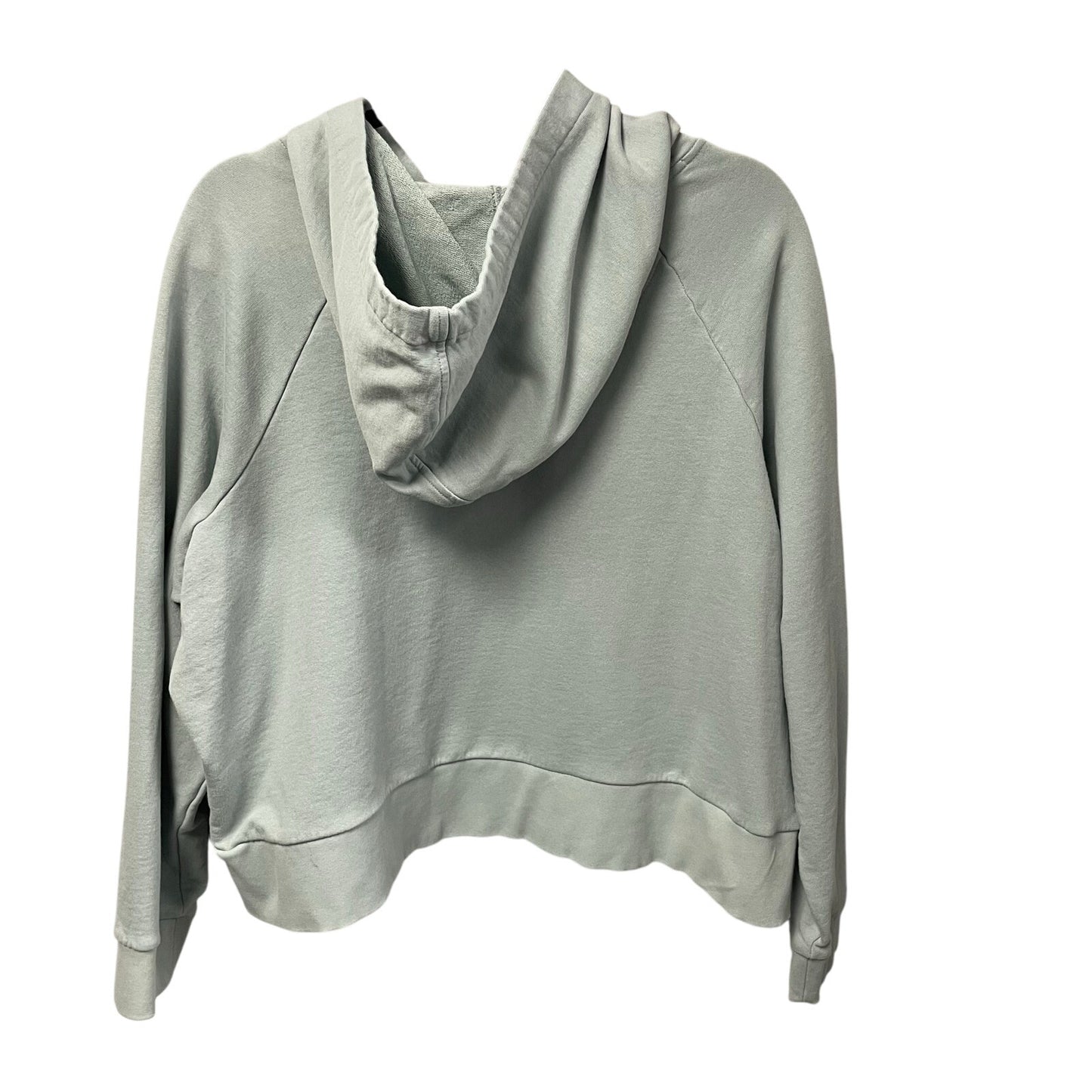 Patagonia Regenerative Organic Cotton Essential Hoodie Thermal Blue Womens Large