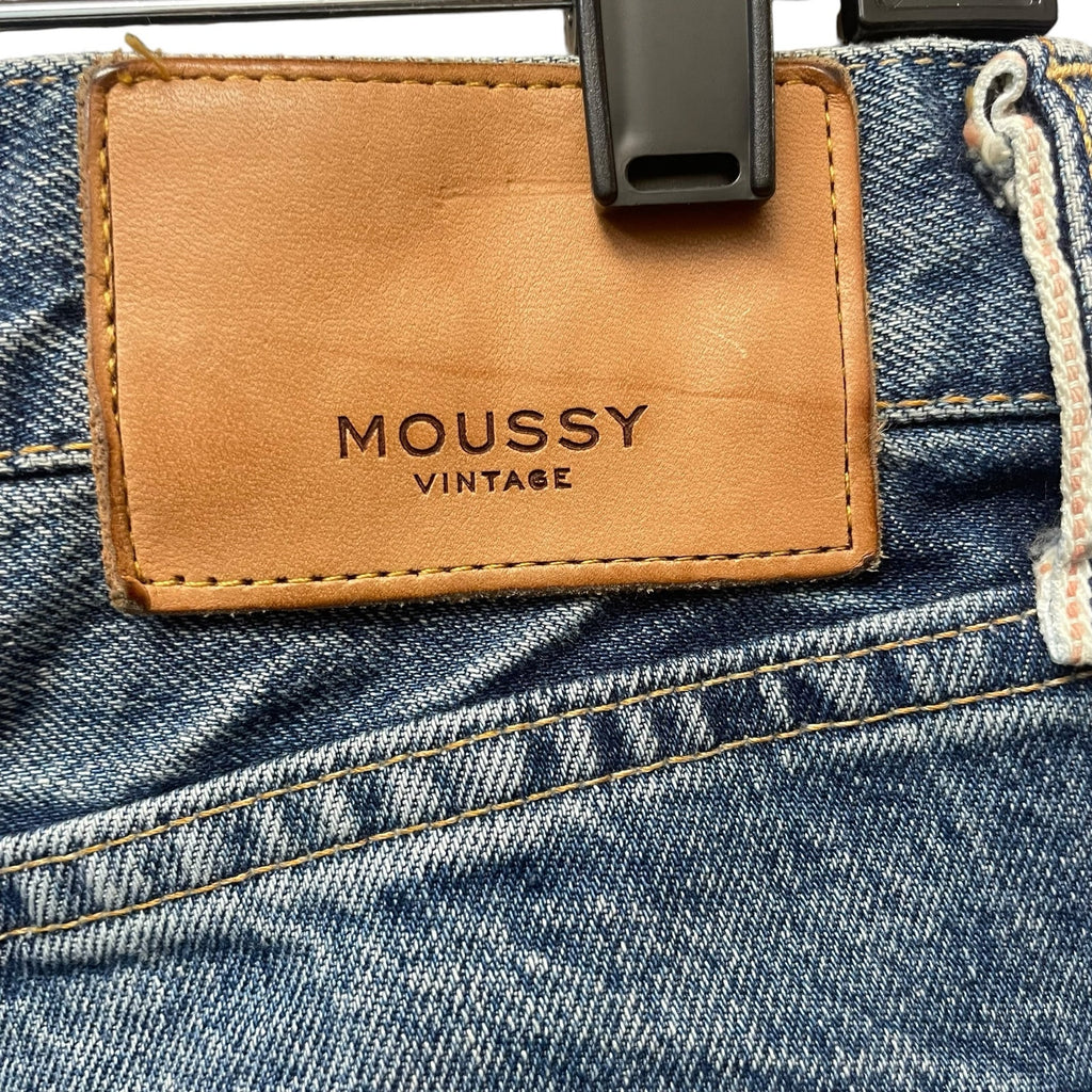 Moussy Vintage Jeans Aquebogue Straight Distressed Button Fly Cotton Womens 29