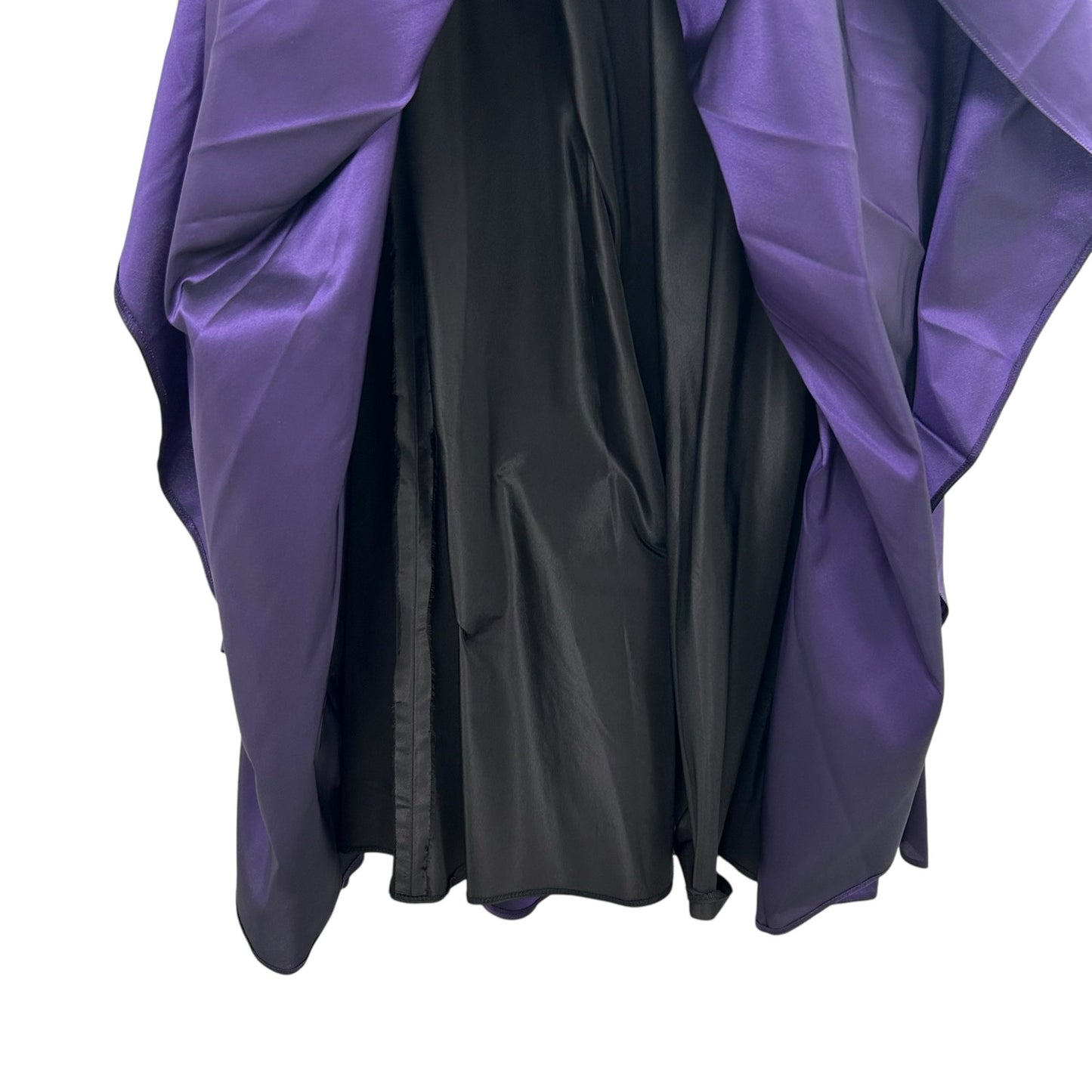 Vintage Ralph Lauren Collection Purple Label 100% Silk Layered Skirt Womens 6