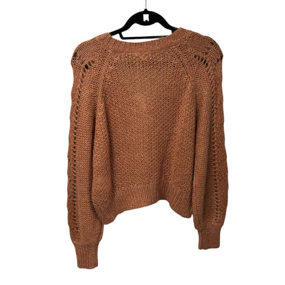 NWT Louise Misha Tobacco Jumper Salicia V Neck Mohair Sweater Womens 38 / US 6