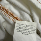 NWT Ganni Bright White Denim Jacket Dress Size 34 / US 2 Casual Western Utility
