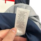 NWT Carolina Herrera Dark Navy Denim Pleated A Line Midi Skirt Womens 0