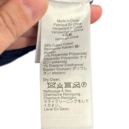 NWT J. Crew Navy Odette Cable Knit Sweater Jacket Cotton Boucle Womens Small