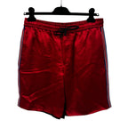 Gucci GG Star Acetate Red Black Streetwear Shorts Mens 46 / US 36 Small