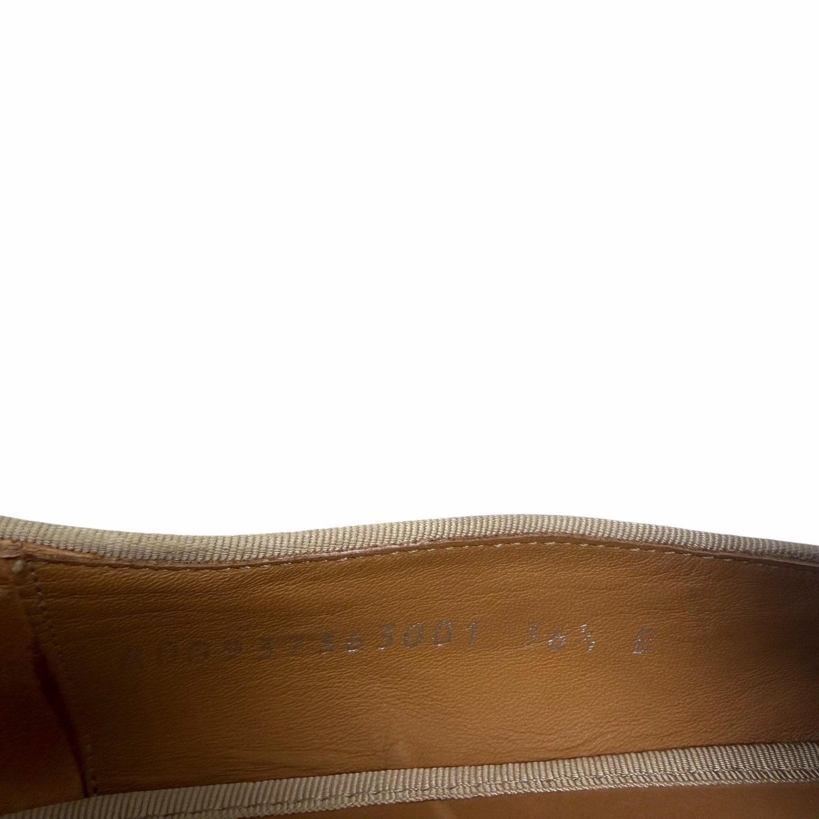 Ralph Lauren Purple Label Alonzo Embellished Denim Slipper Womens 36.5 / US 6.5
