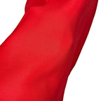Christian Dior Paris Red Belted A Line Flare Sleeveless Midi Dress Womens US 2