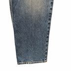 NWT Gucci Straight Fit Denim Pant Light Blue Wash Button Fly Jean Size 24 / US 2