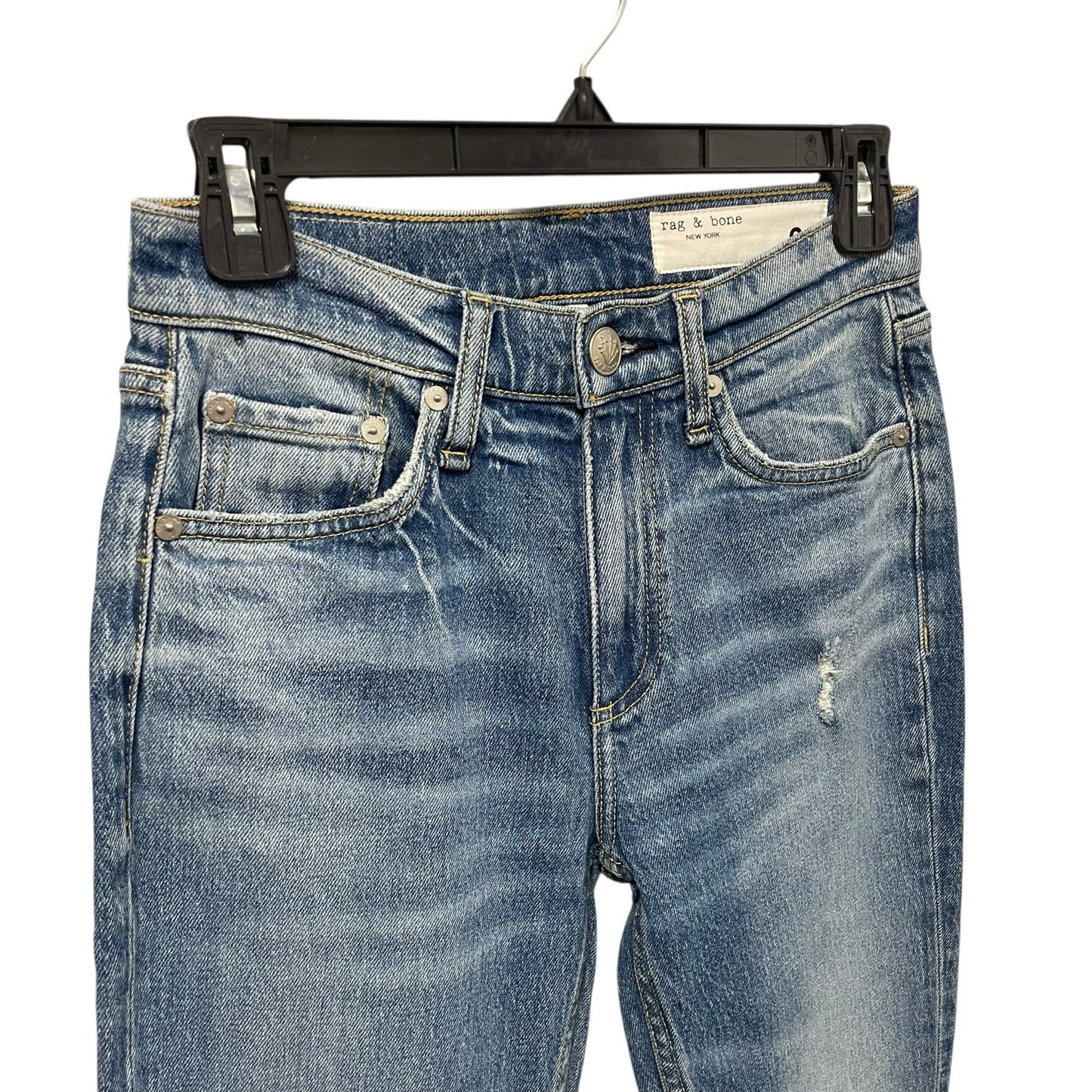 NWT Rag & Bone Peyton Mid Rise Bootcut Jean in Monterosso Wash Womens Size 24